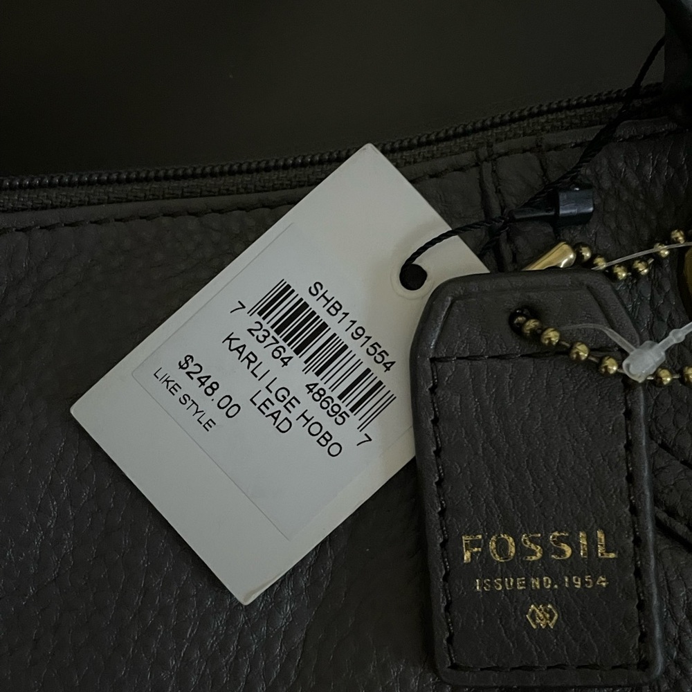 Brand New with Tags Fossil Leather Handbag